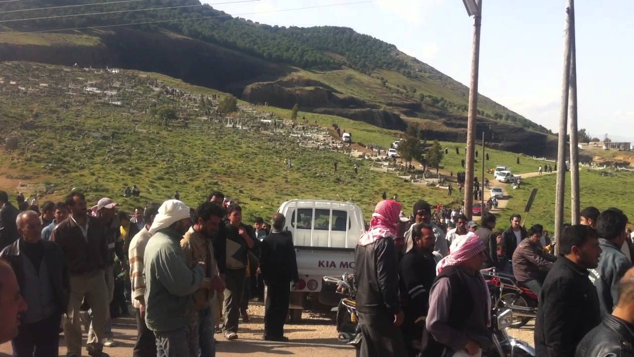 دفن الشهيد محمد الجراد