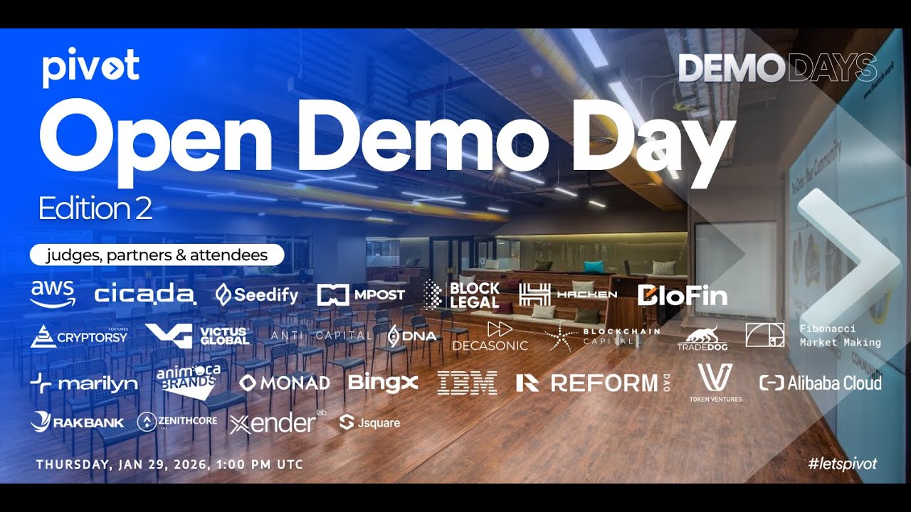 Pivot Open Demo Day Edition 2 Live Stream