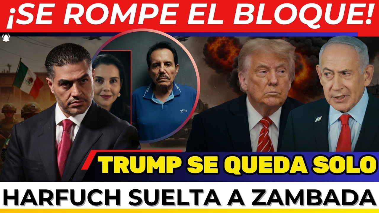 ¡TRUMP VS NETANYAHU! Se les ROMPE ALIANZA en plena GU3RRA. BANQUEROS se RINDEN ante Sheinbaum