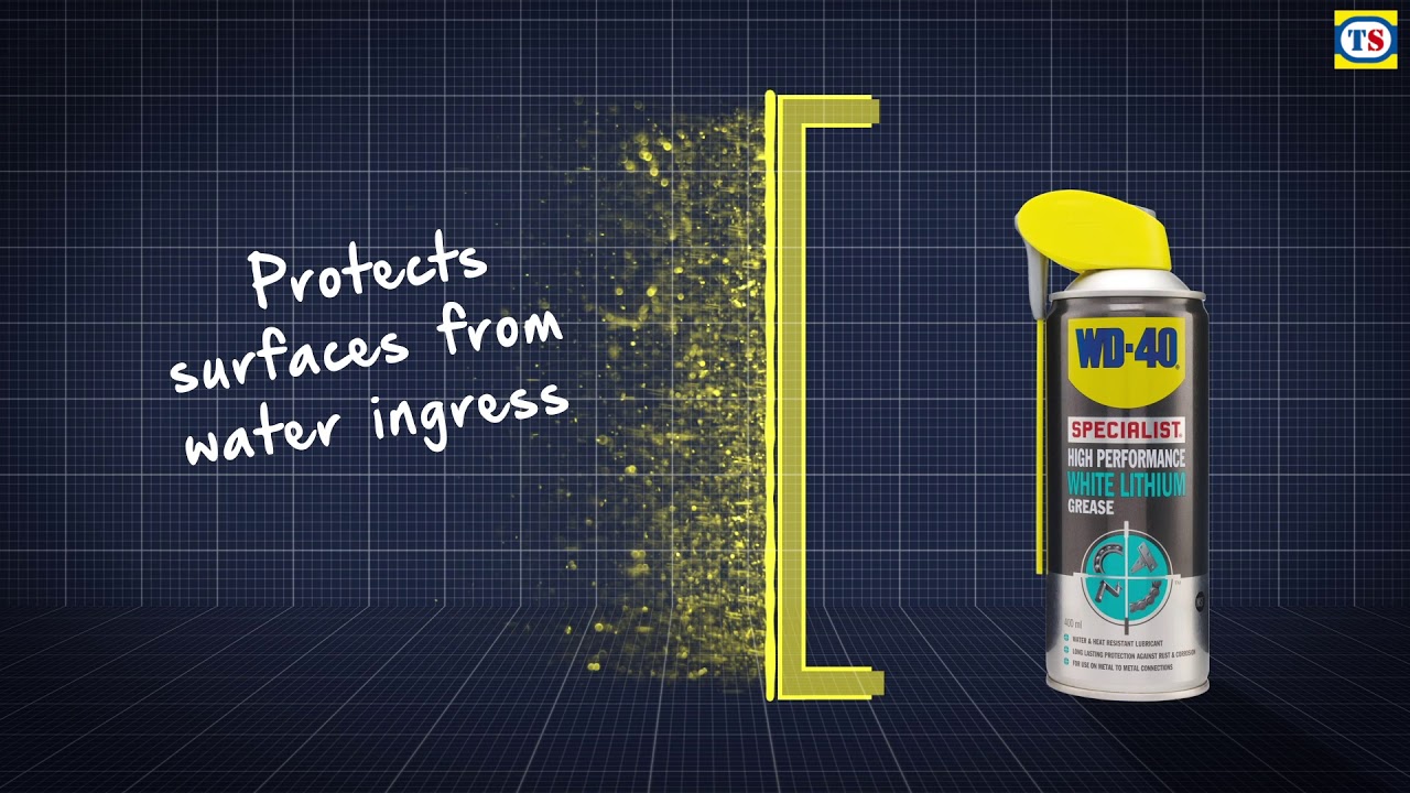 Why Use WD-40 Specialist High Performance White Lithium Grease | Toolstation