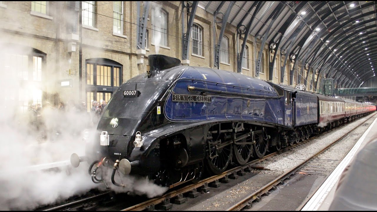 SIR NIGEL GRESLEY:Magnificent Sight & Sound KING'S X (Dep/Ret to York) 2/3/24