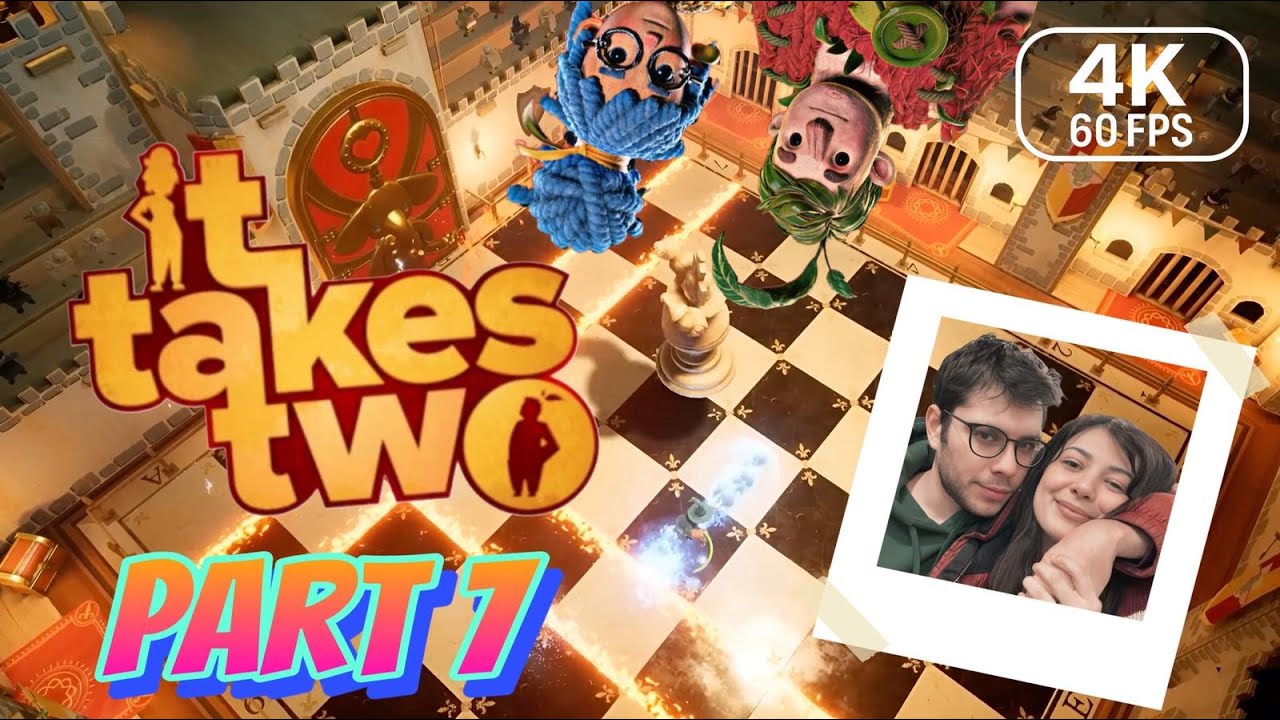 It Takes Two | Anahtarlar & Puzzlelar | Satranç Taşları Boss [ 4K - 60 FPS ]