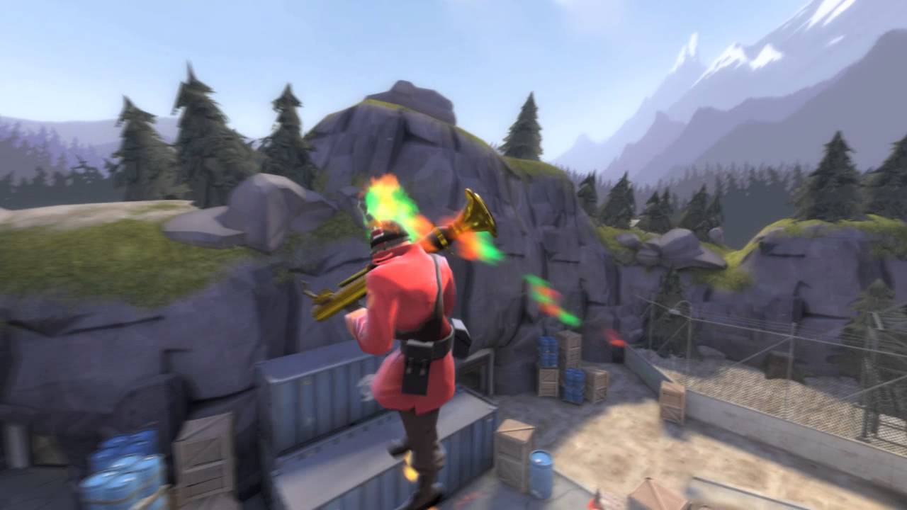 [TF2] Burning Lucky Shot + Scorching Soldier's Stash