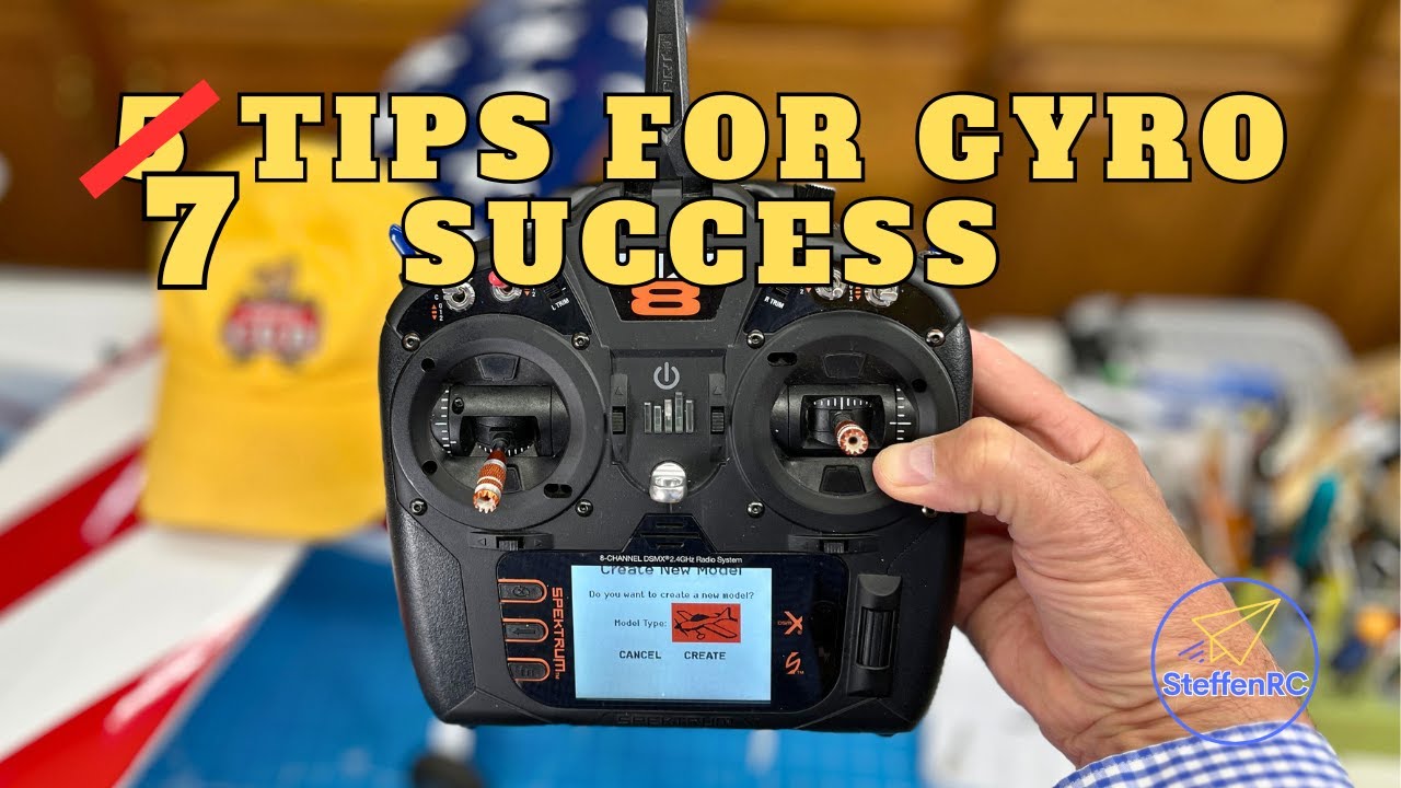 7 RC Plane Gyro tips to prevent crashing