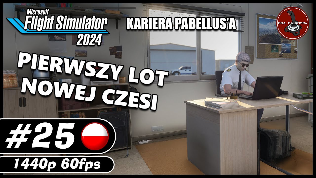 Pierwszy lot nowej Czesi | KARIERA PABELLUS'a || #25 || Microsoft Flight Simulator 2024
