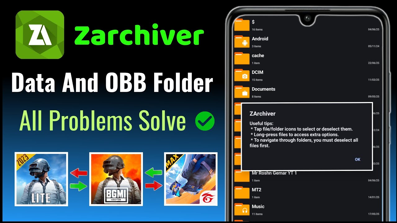 pubg lite config file | pubg mein hack kaise lagaen | zarchiver data file problem | #pubg