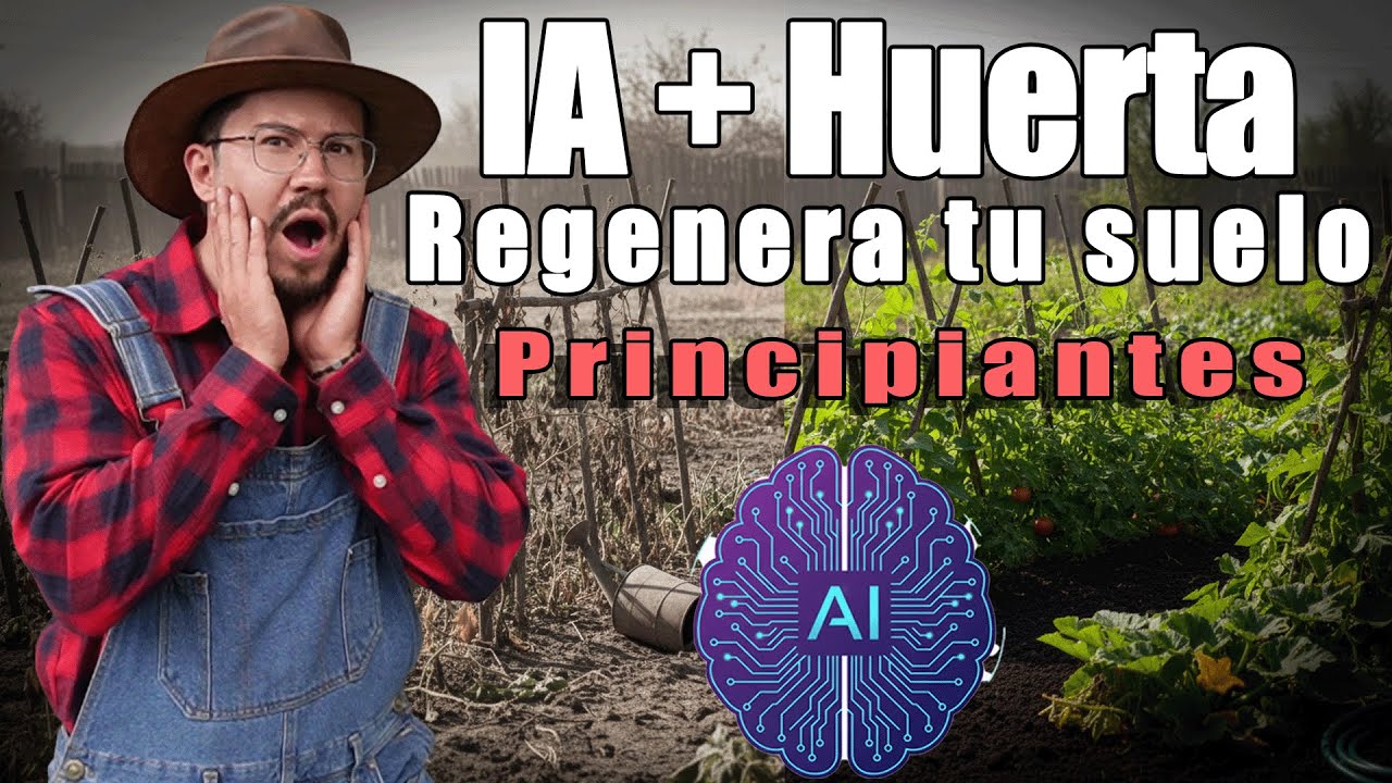 Inteligencia Artificial para tu Huerta Orgánica: Diagnosticar y REGENERAR el Suelo. Tutorial Gratis