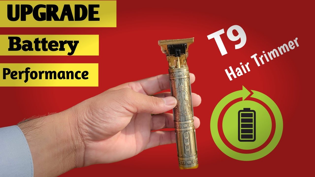 Vintage T9 Trimmer [ UPGRADE ] T9 Trimmer Battery Performance Upgrade
