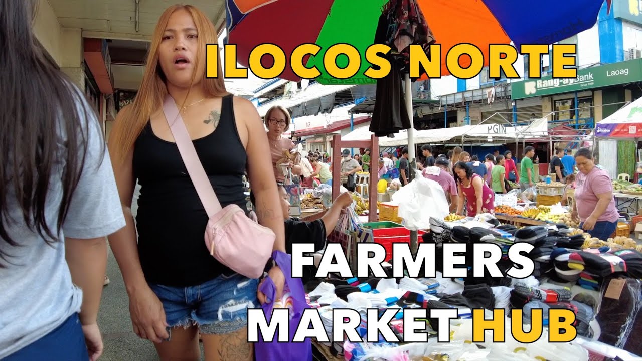 Biggest Farmers Market in Laoag City, Ilocos Norte