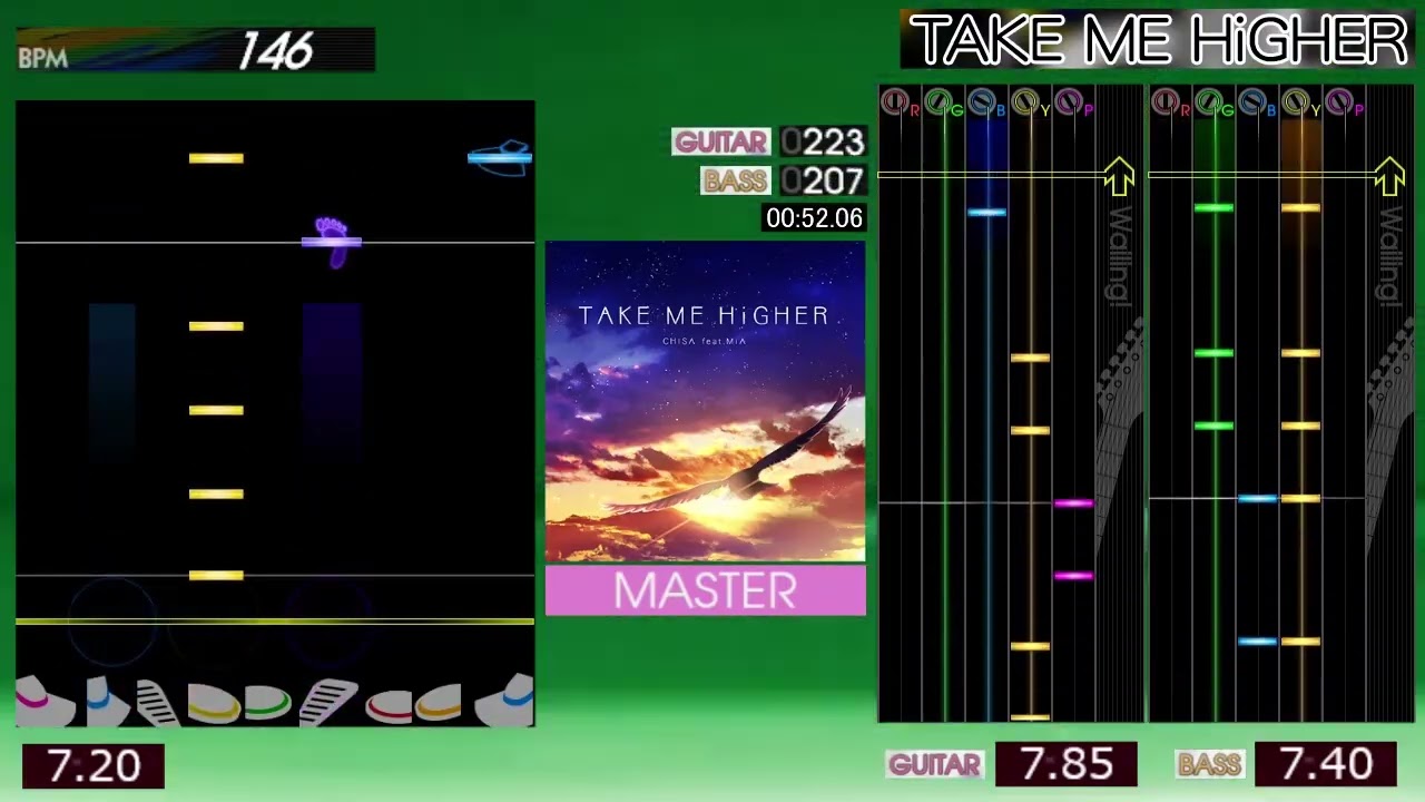 GITADORA / TAKE ME HiGHER - MASTER (GITADORA EXCHAIN)