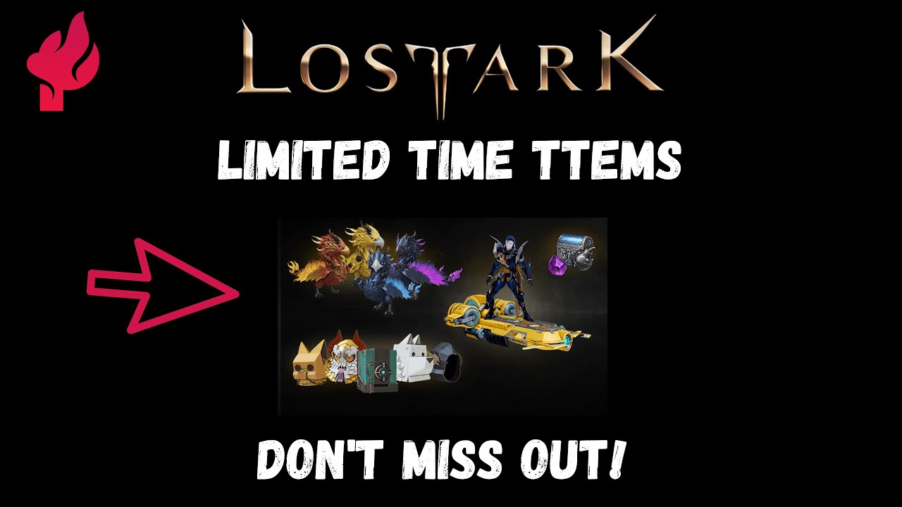 Lost Ark | Limited time FREE items, DON'T miss out on these! Mount, pet, skin twitch drops