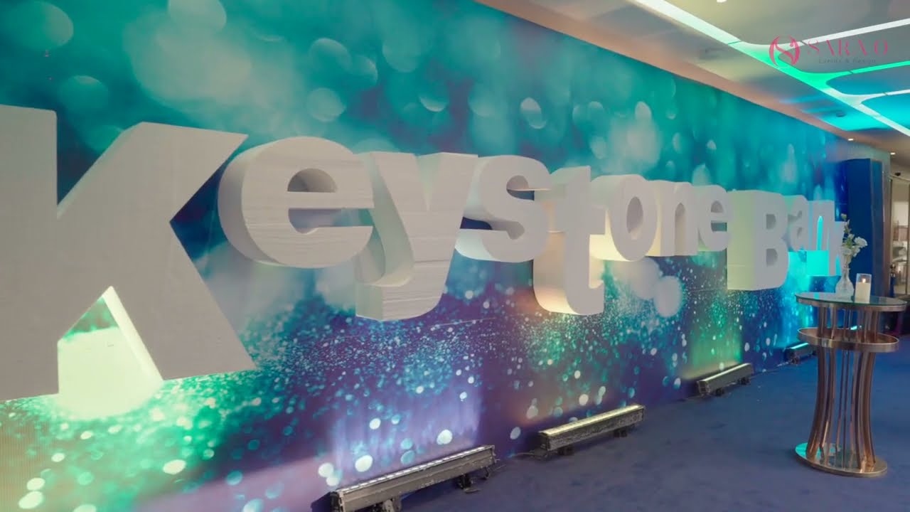 BEST CORPORATE EVENT DECOR | Keystone End-of-Year Event 2024 #keystonebank #corporateevents