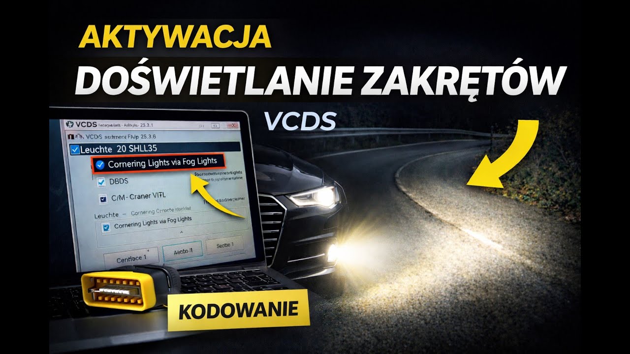 How to turn on cornering lights | VCDS Coding - VAG Group