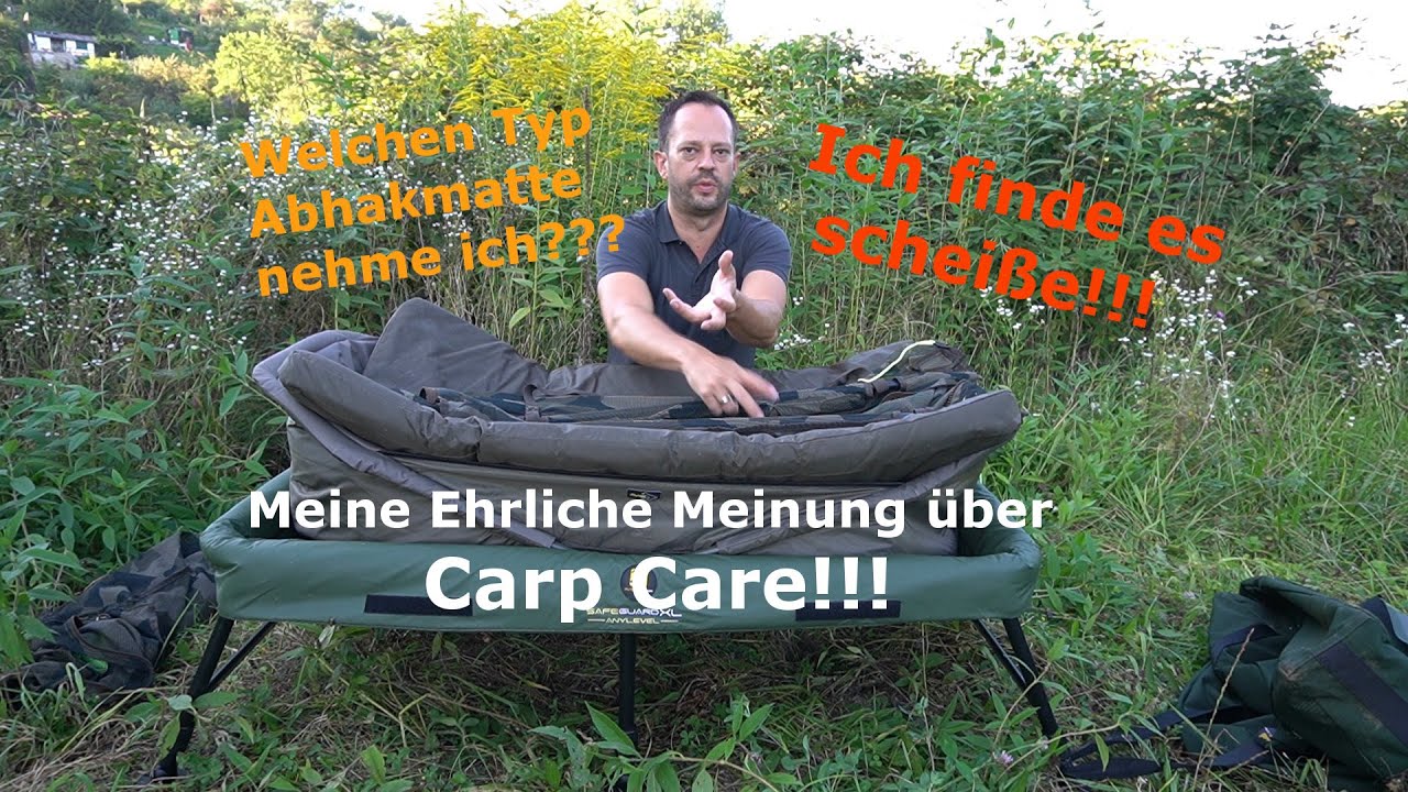 Meine Meinung, sorry! Carp Care - Slings und Matten, da läuft bei einigen was verkehrt!