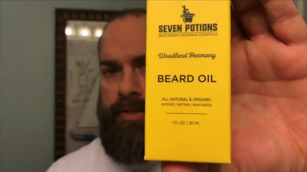 Seven Potions Woodland Harmony Beard Oil, Balm, Wax, and Shampoo Review