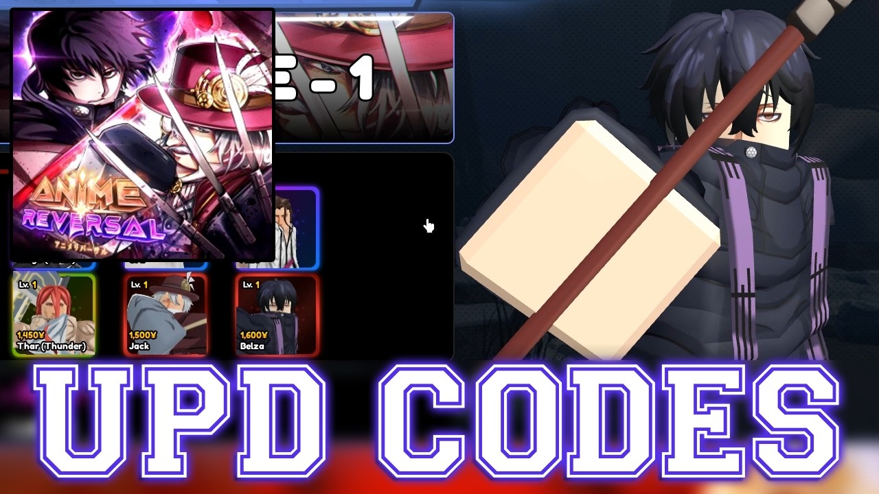Новое обновление и коды в Anime Reversal Roblox