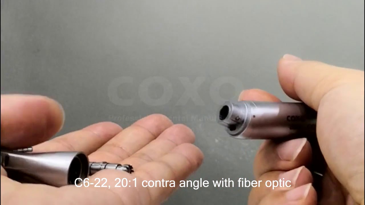 C6-22  COXO 20:1 implant contra angle with fiber optic