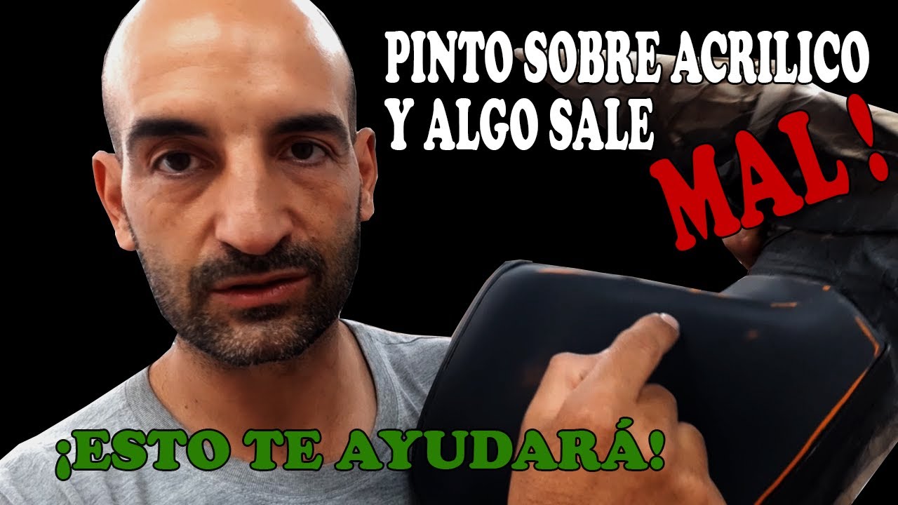 como pintar con poliuretano sobre pintura acrilica en spray