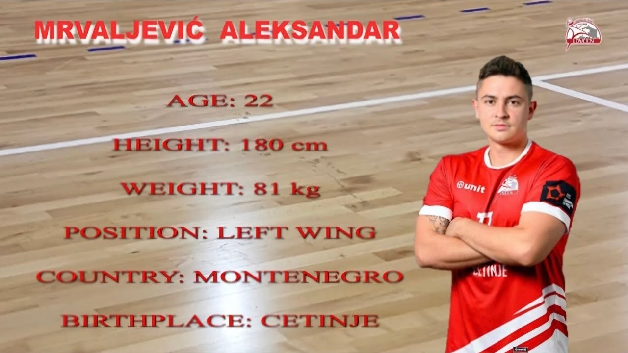 Mrvaljević Aleksandar Aco (HC Lovćen 2023-2024) Left Wing