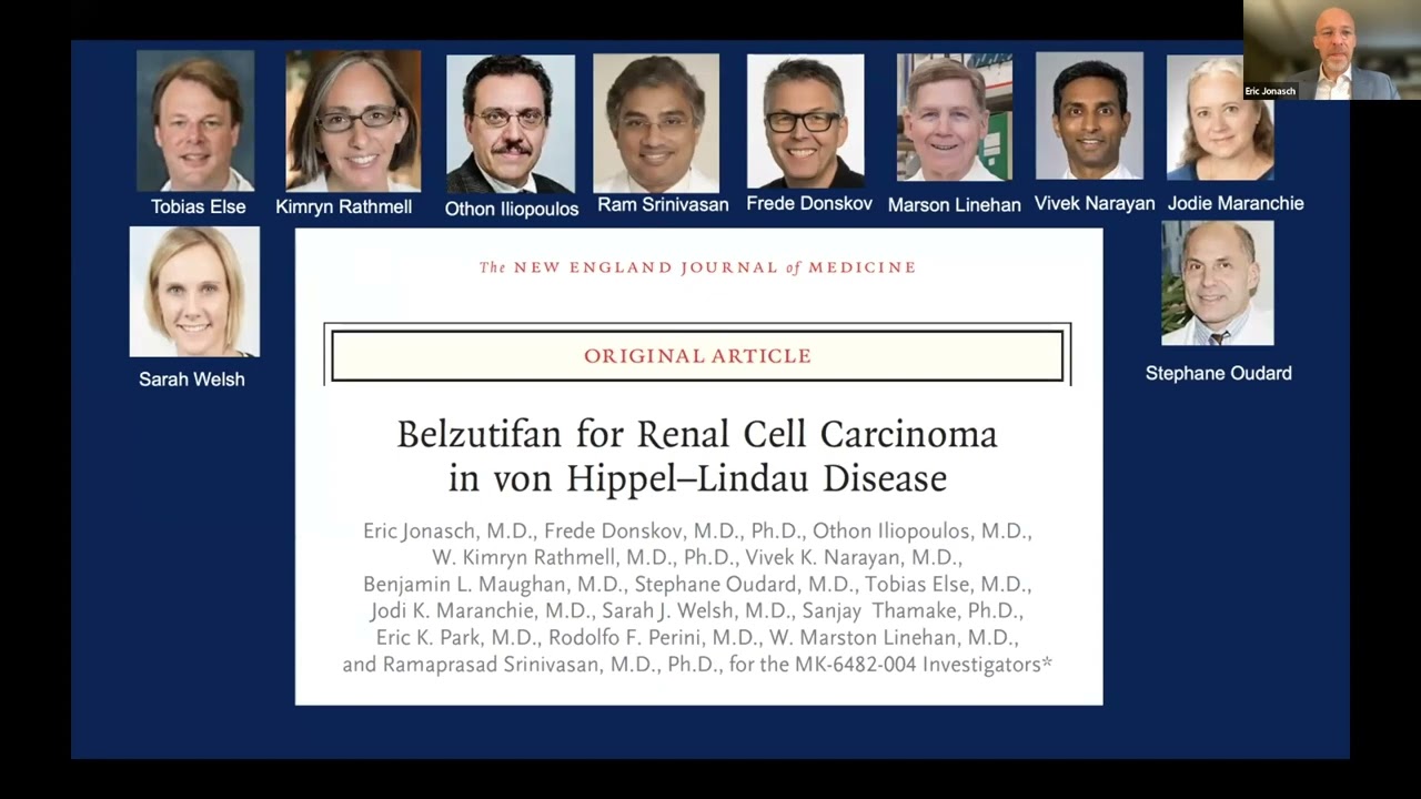 FDA Approval of Belzutifan | Eric Jonasch, MD