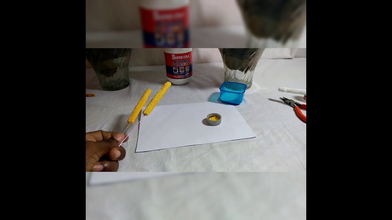 Miolo copo de leite Diy
