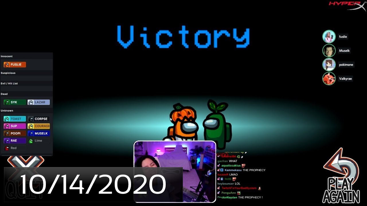 [10/14/2020] long stream today! phasmophobia with ryan, peter, wendy and then among us