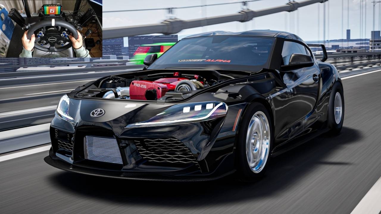 Tukes 4,700HP RB30-Swapped Toyota Supra A90 - Assetto Corsa