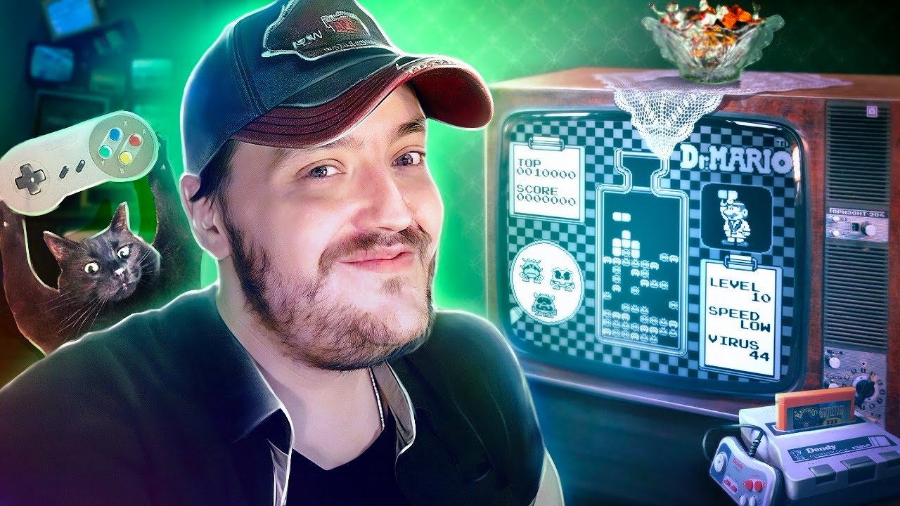 РЕТРО-КОТ ПОДКРАЛСЯ НЕЗАМЕТНО ★ NES/SNES/SEGA ★ УСАТЫЙ СТРИМ #1