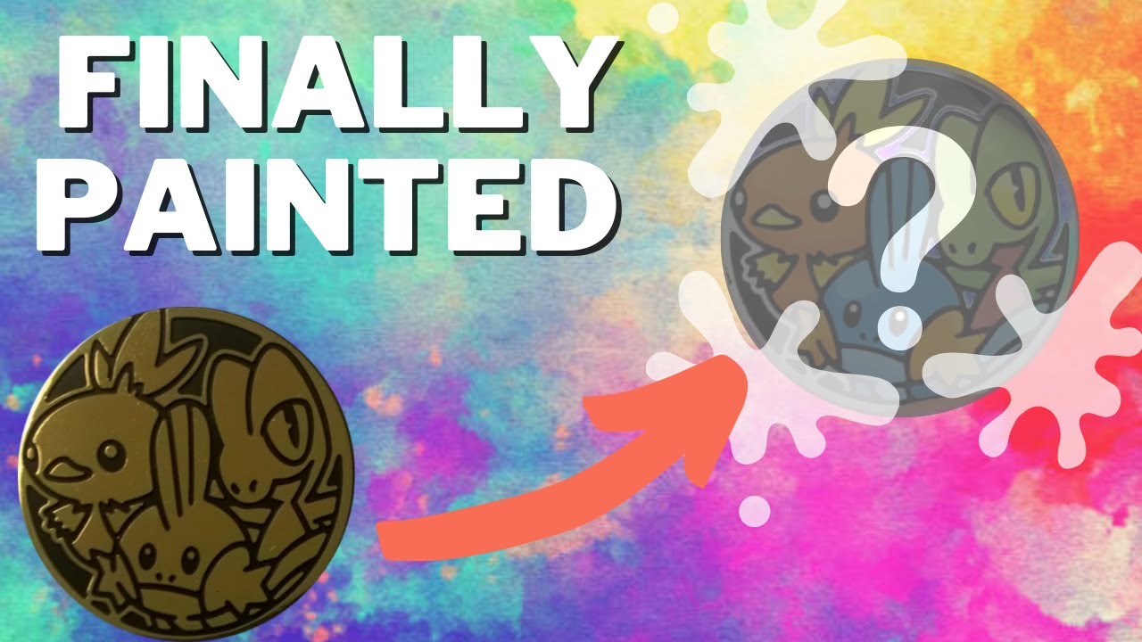 BEST PAINTED POKEMON COIN EVER
