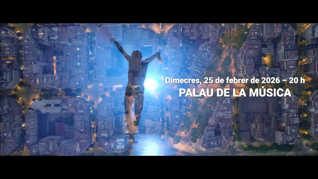 SPOT DE GAUDÍ DE ALBERT GUINOVART Y LA ORIGINAL SOUNDTRACK ORCHESTRA OSTO EN EL PALAU DE LA MUSICA