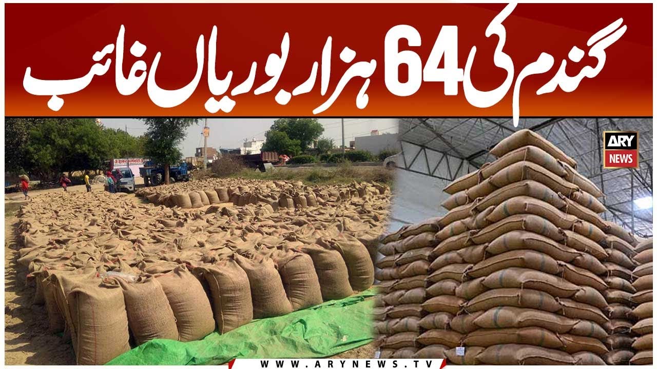 64,000 Wheat Bags Disappear From Jamshoro Storage Facility