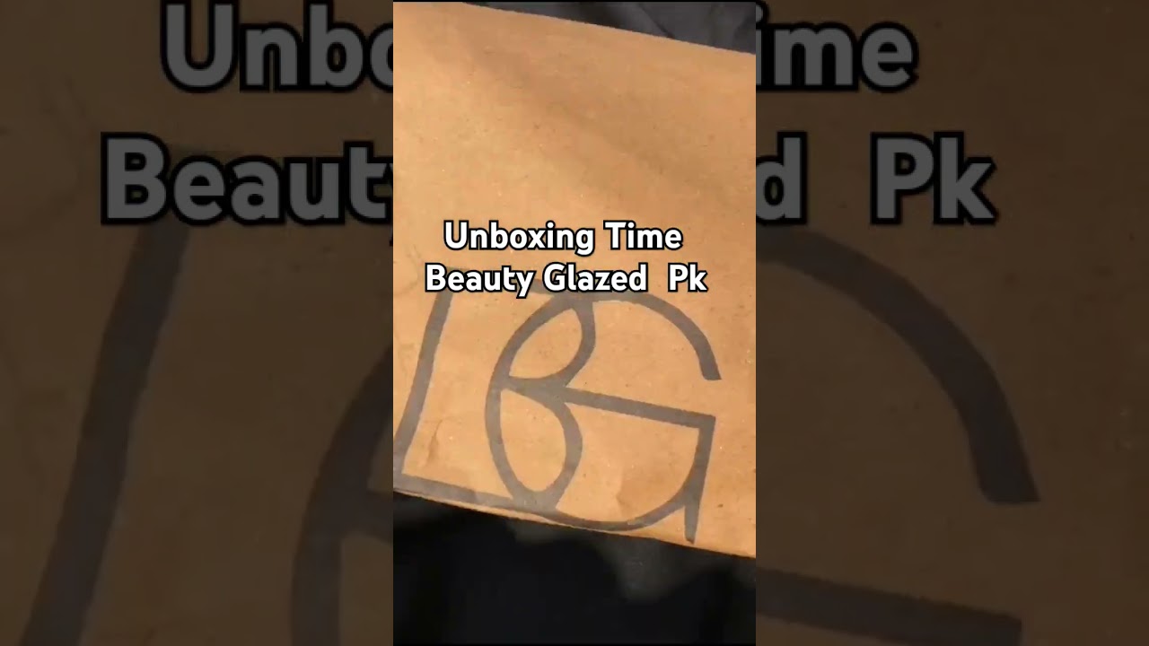 Beauty Glazed foundation Unboxing #beautyglazed #makeup #unboxing