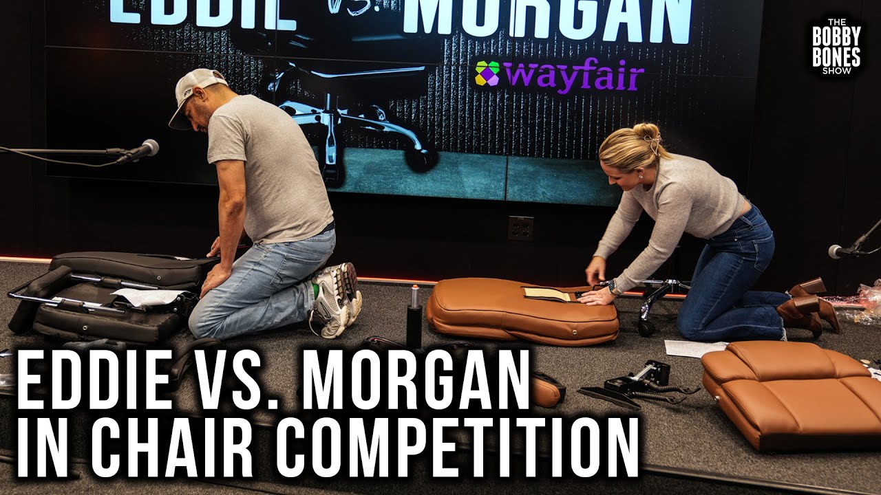 Eddie vs. Morgan in the Wayfair Chair Building Competition