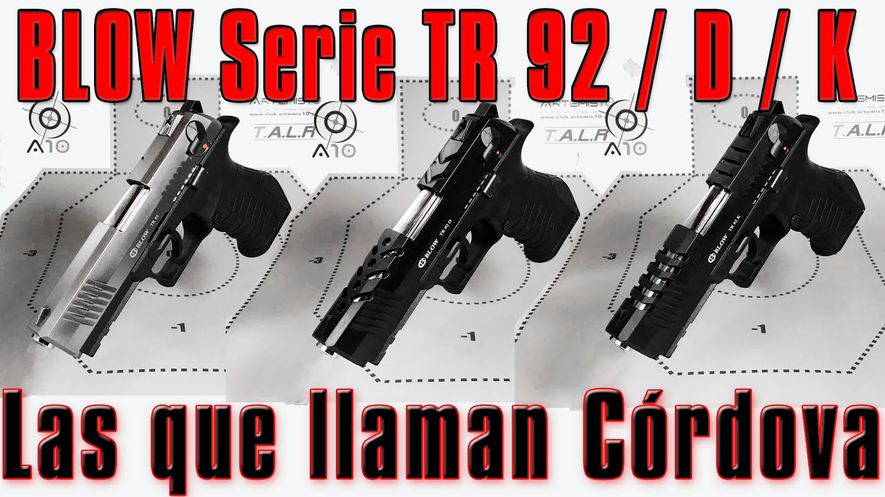 Pistolas Blow Serie TR 92 - Las que llaman 
