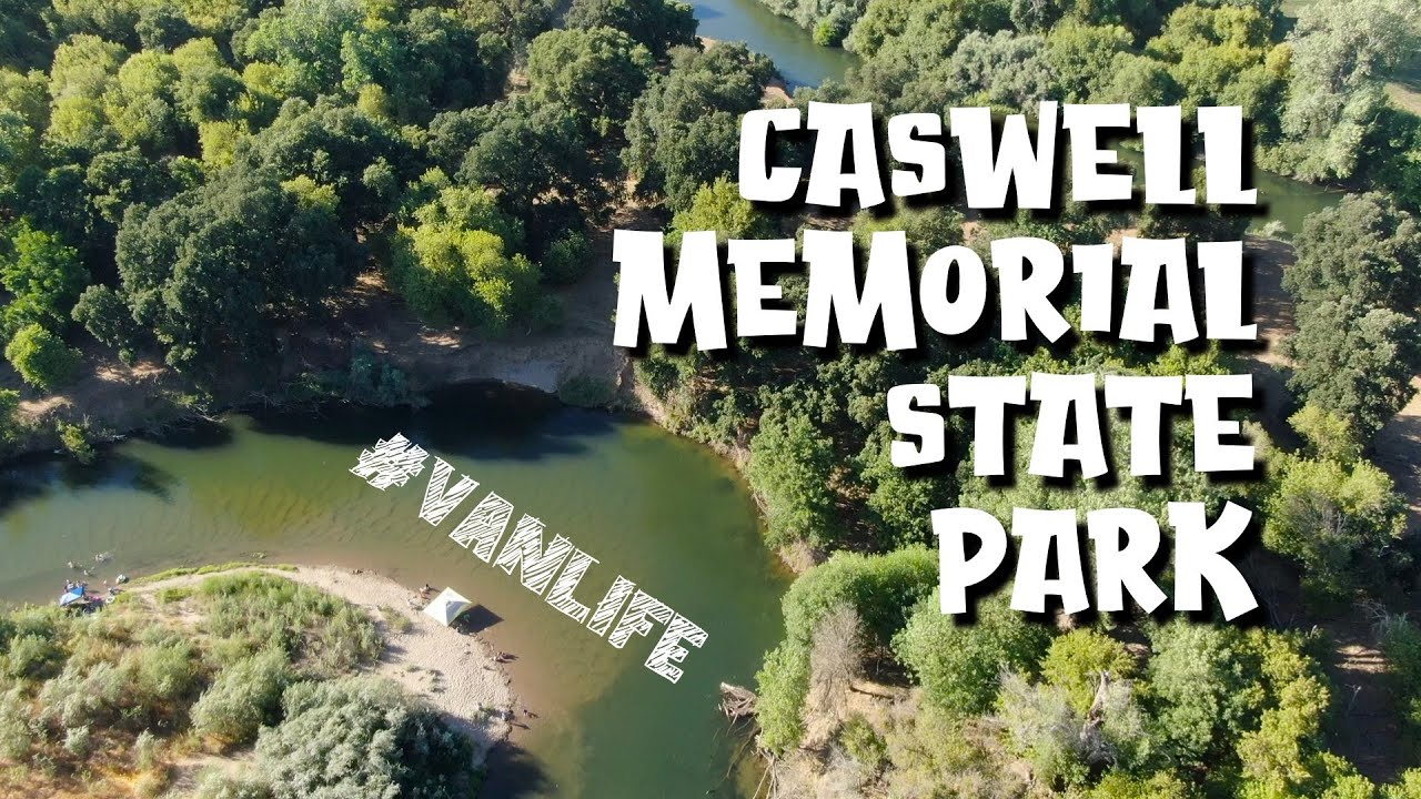 Camping at CASWELL MEMORIAL STATE PARK - Ripon, California - Solo Male #vanlife