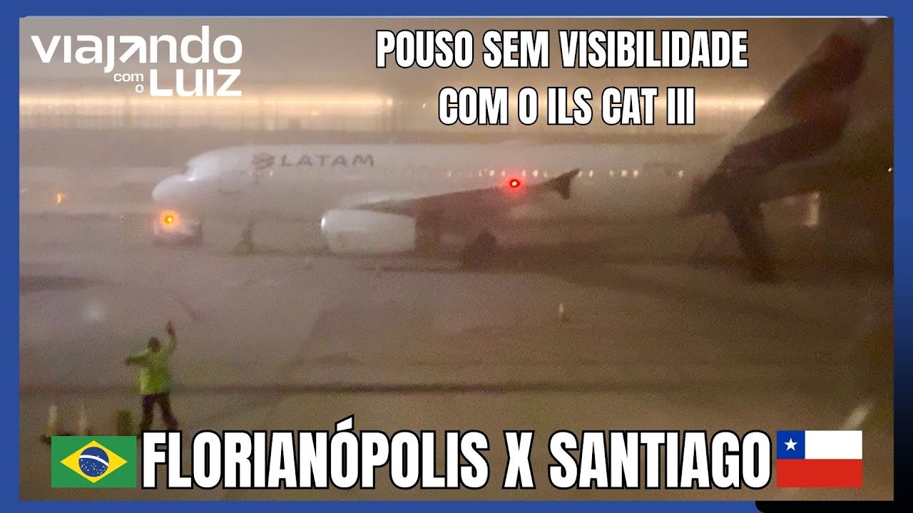 FLORIANOPOLIS X SANTIAGO NO VOO NOTURNO DA LATAM