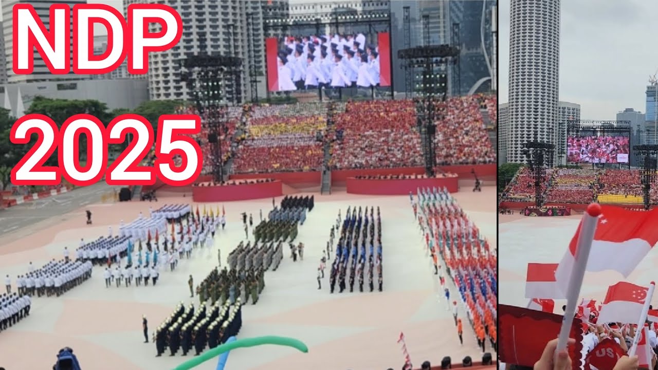 NDP rehearsal 2025, National day 2025 Singapore #ndp #singapore #video