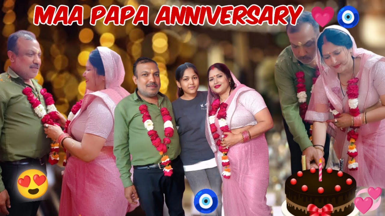 Parents Anniversary Surprise ❤️🎂 Full Vlog | Family Love