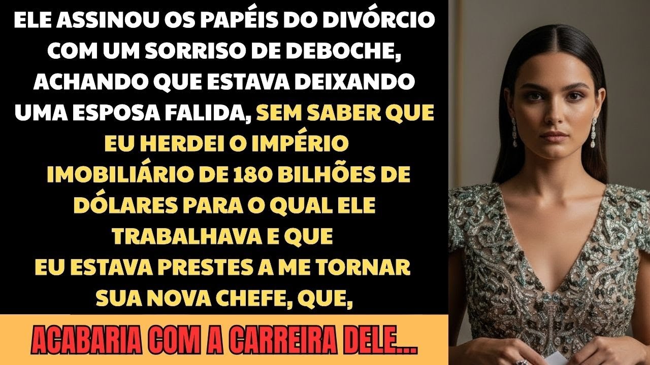 Ele assinou o divórcio sem saber da herança imobiliária de US$180 bilhões dela…