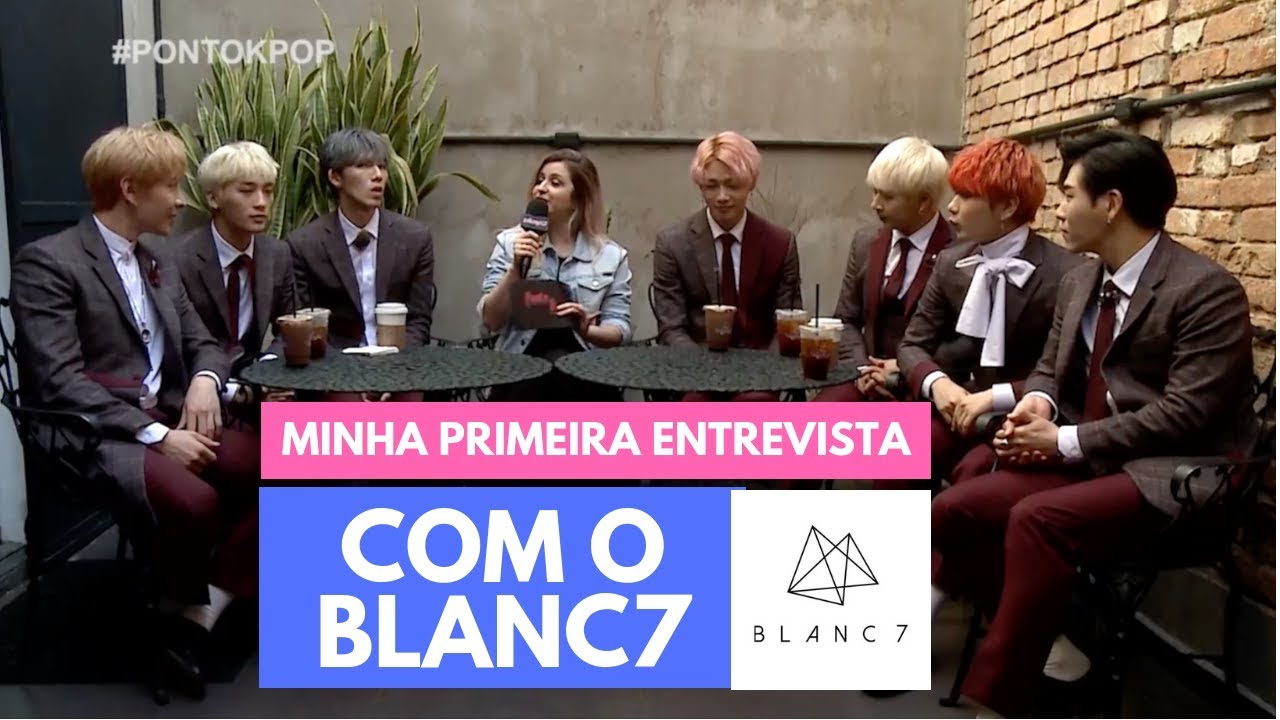 Minha primeira entrevista com o Blanc7!