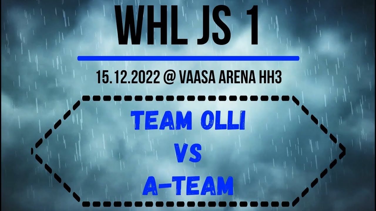 WHL Team Olli vs A-Team 15.12.2022