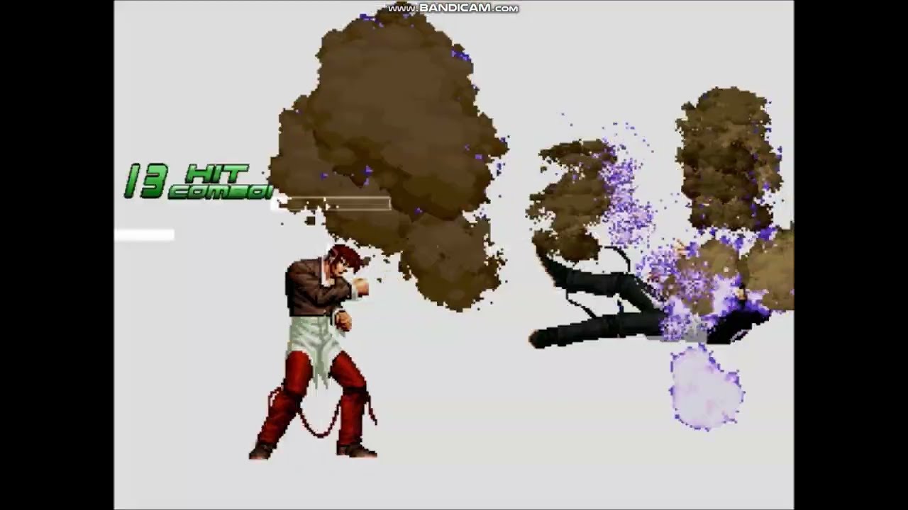 MUGEN AI Fights: Iori Clone-9 Vs Clone Iori