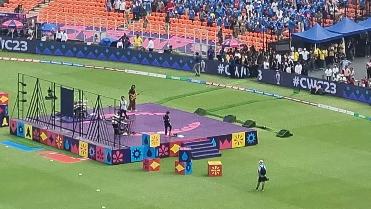 Arijit Singh Live Performance In Narendra Modi Stadium🔥 | India Vs Pakistan | Cricket World Cup