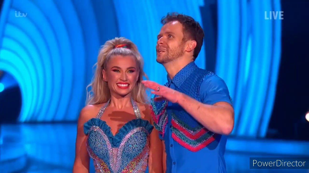 Billie Shepherd and Mark Hanretty skating in Dancing on Ice (24/1/21)
