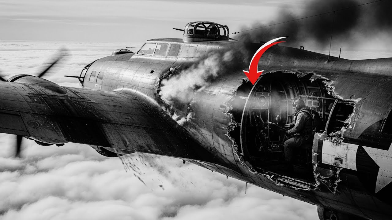 His B-17 Was on Fire at 20,000 Feet — He Put It Out with His Bare Hands