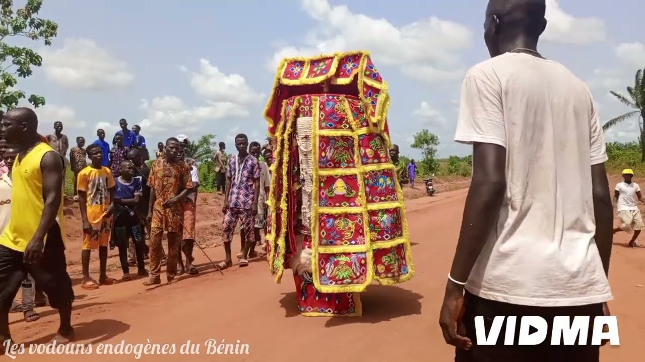 La cérémonie pour les Égun-guns à Savi Gakpé dans la maison SALLEY le 31/03/2024 #benin #vodou