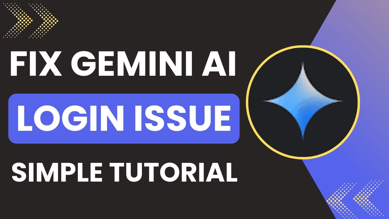 How To Fix Gemini AI Login Issue
