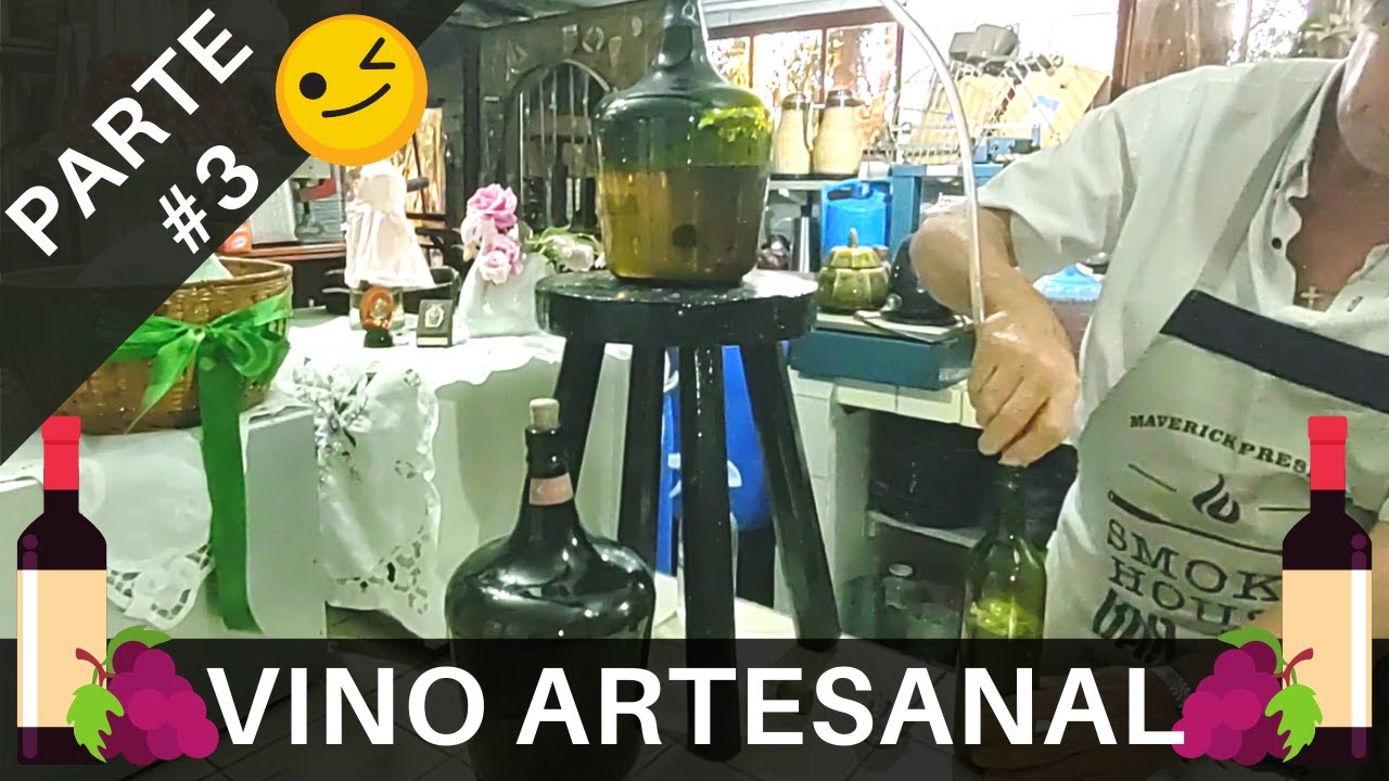 CLARIFICACIÓN DEL VINO: Como hacer VINO ARTESANAL | PARTE 3