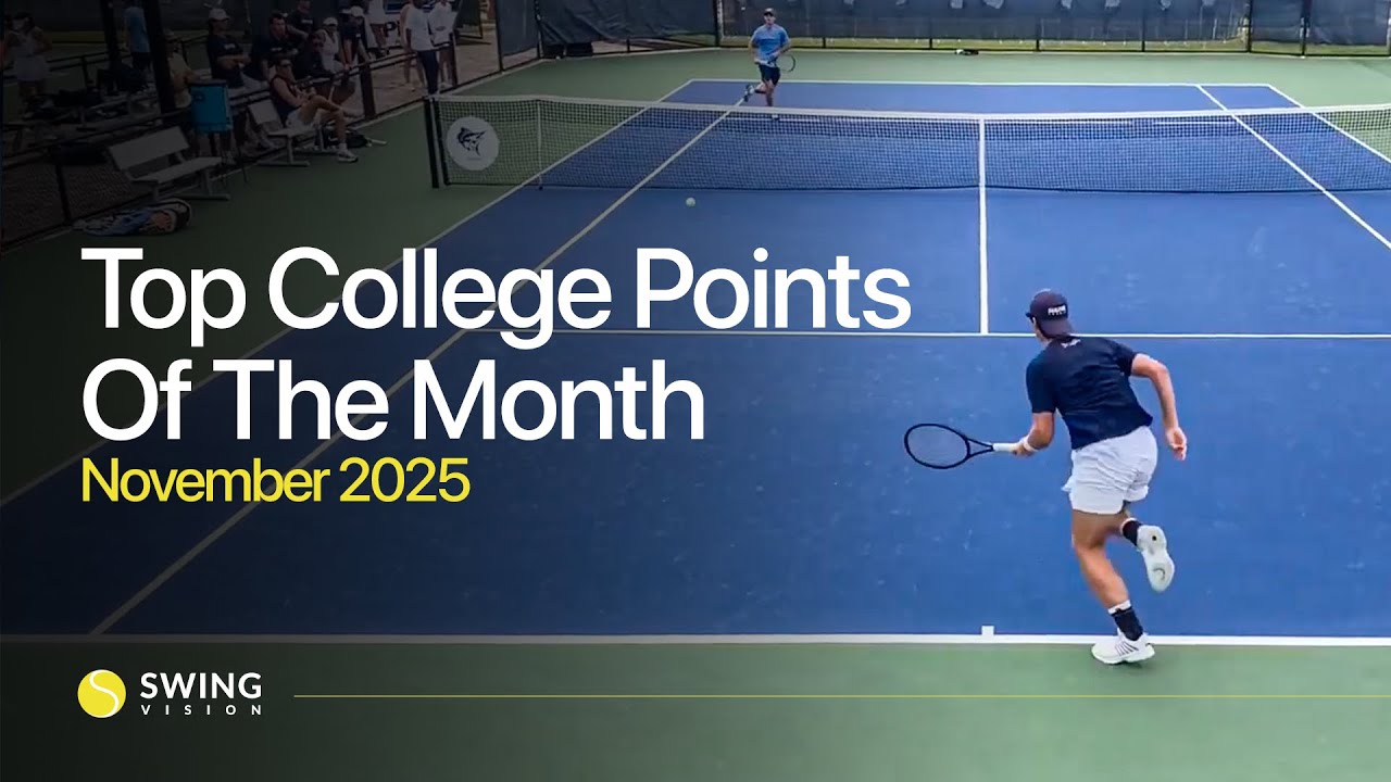 Best College Tennis Highlights | November 2025