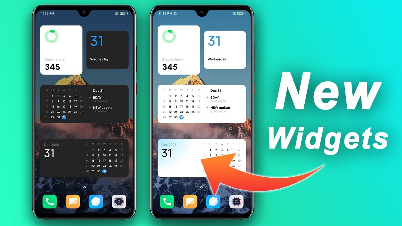 Enable MIUI 13 New iOS Widgets On MIUI 12/MIUI 12.5
